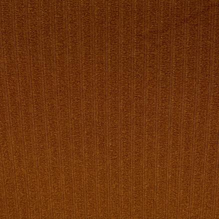 VW Golf Mk1 Brown Cognac Ribbed seat fabric - 2.5m piece left